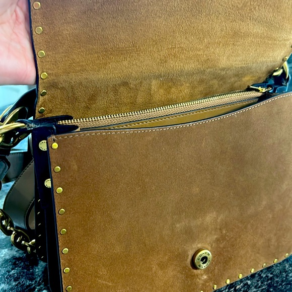 Riveted Coach bag . Used very little: - Picture 6 of 6